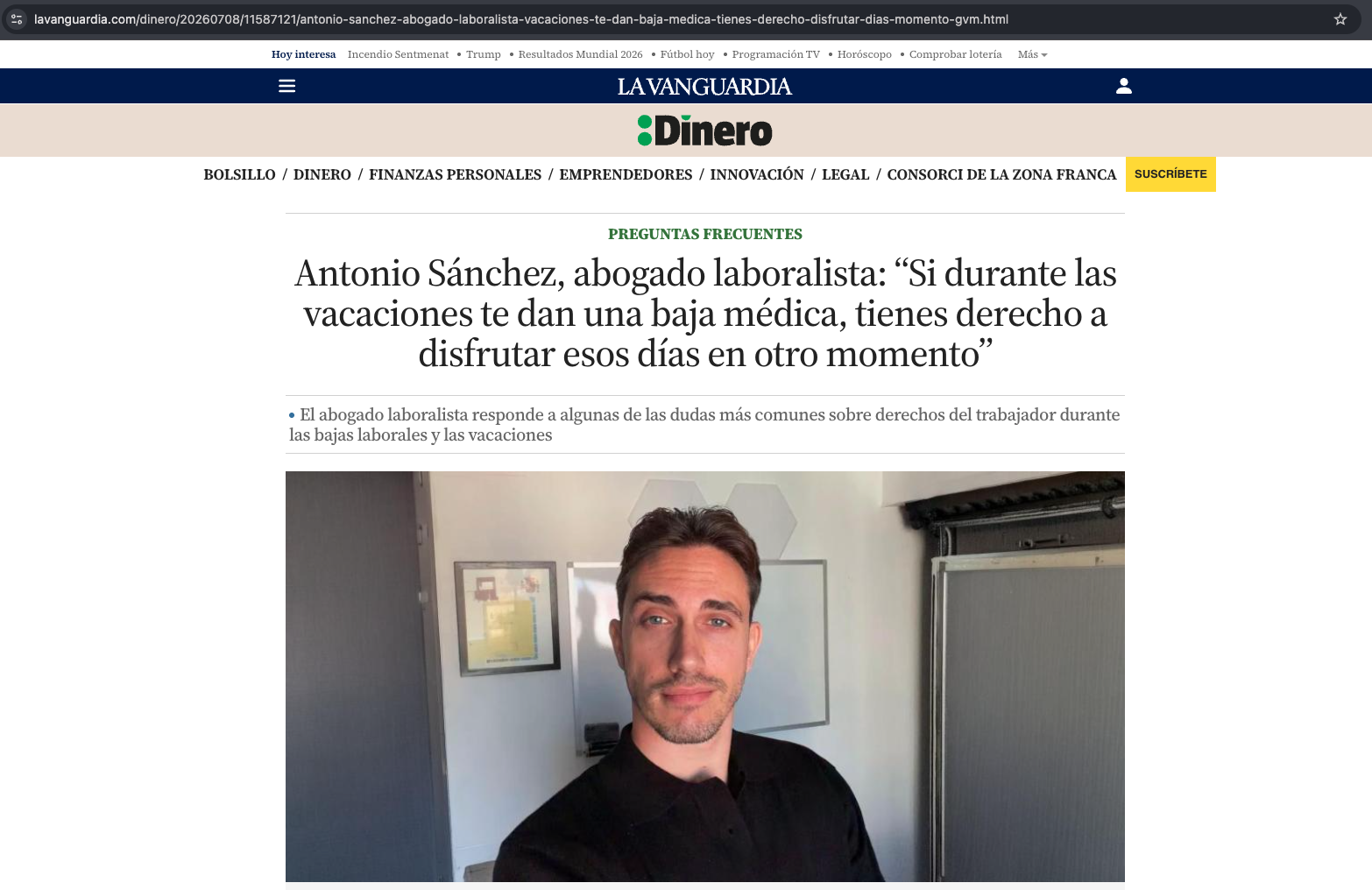 ¿Te dan la baja en pleno agosto? Tranquilo: no pierdes tus vacaciones